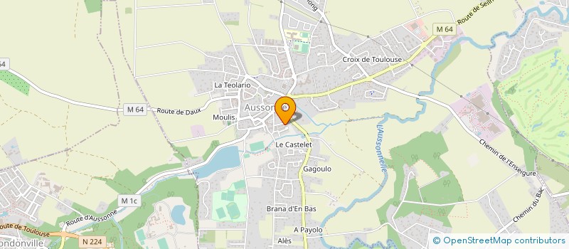 localisation de l'entreprise KSB à AUSSONNE