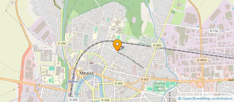 localisation de l'entreprise KSB à MEAUX