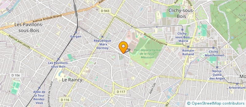 localisation de l'entreprise KSB FIBRE à CLICHY-SOUS-BOIS