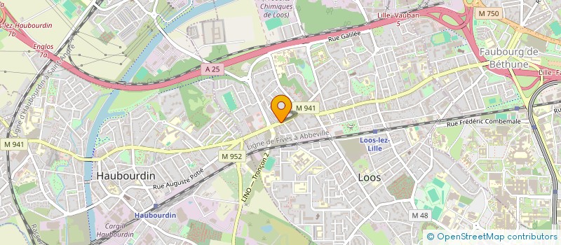 localisation de l'entreprise KSB HOLDING  LOOS