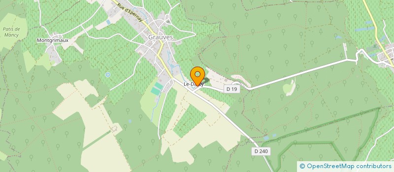 localisation de l'entreprise KSC  GRAUVES