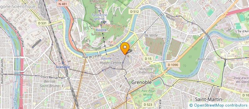 localisation de l'entreprise KSD à GRENOBLE