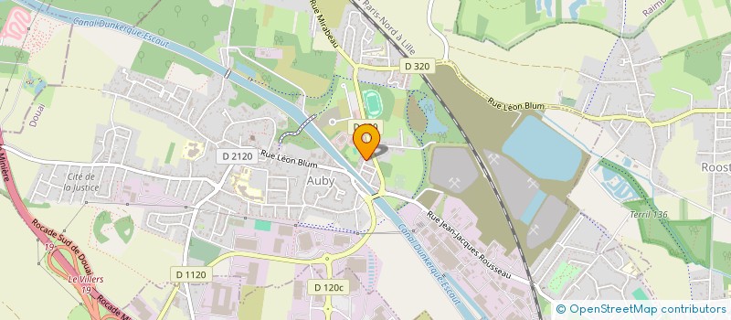 localisation de l'entreprise KSD  AUBY