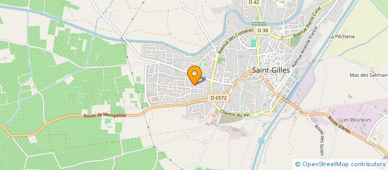 localisation de l'entreprise KSE  SAINT-GILLES