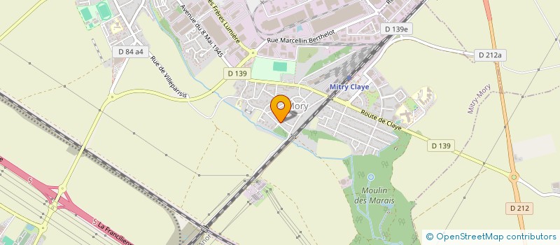 localisation de l'entreprise KSECURITE à MITRY-MORY