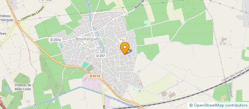 localisation de l'entreprise KSENIA  BOUILLARGUES