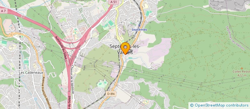 localisation de l'entreprise KSF CONSULTING à SEPTEMES LES VALLONS