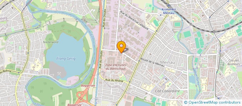 localisation de l'entreprise KSF GASTRO  STRASBOURG