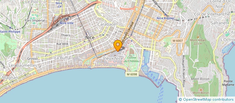 localisation de l'entreprise KSF NICE à NICE
