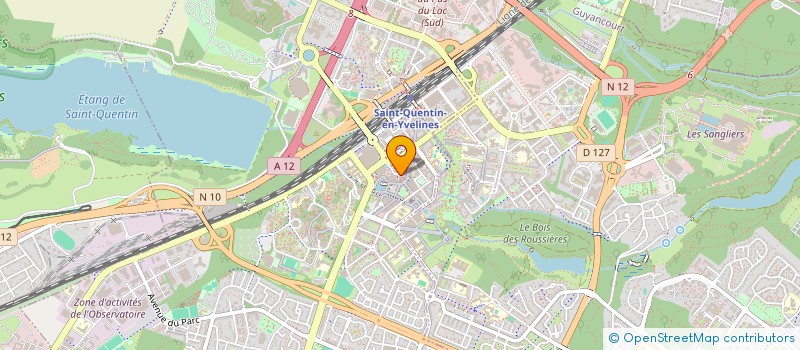 localisation de l'entreprise KSF TRANSPORT  MONTIGNY-LE-BRETONNEUX