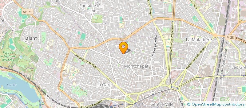 localisation de l'entreprise KSG IMMOBILIER à DIJON