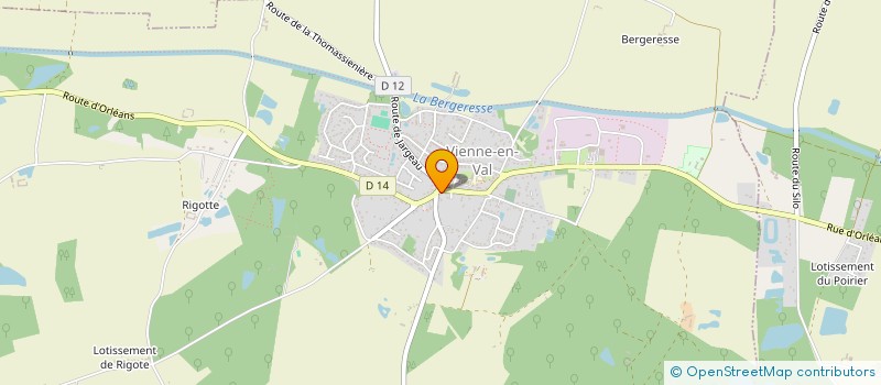 localisation de l'entreprise KSI à VIENNE-EN-VAL