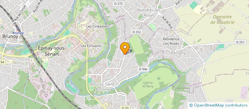 localisation de l'entreprise KSI CONSULTING  BOUSSY-SAINT-ANTOINE