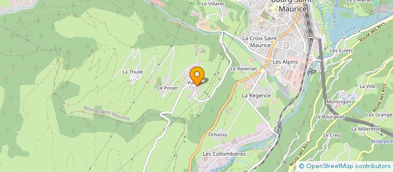 localisation de l'entreprise KSIMMO  BOURG-SAINT-MAURICE