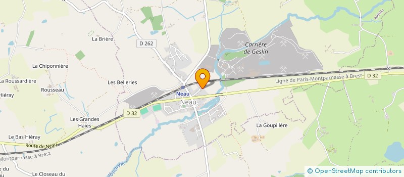 localisation de l'entreprise KSINFO à NEAU
