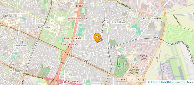 localisation de l'entreprise KSIS24  BRON