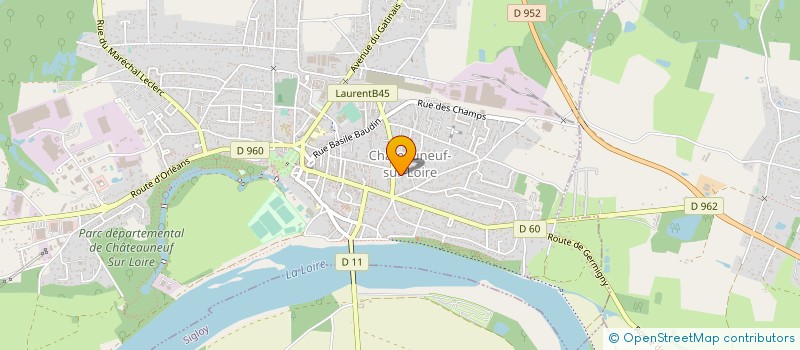 localisation de l'entreprise KSK à CHATEAUNEUF-SUR-LOIRE