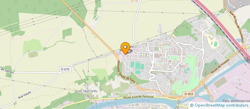 localisation de l'entreprise KSK IMMO à MONTEREAU-FAULT-YONNE