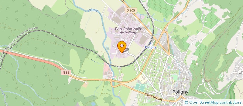 localisation de l'entreprise KSK TRANSPORT INTERNATIONAL à POLIGNY