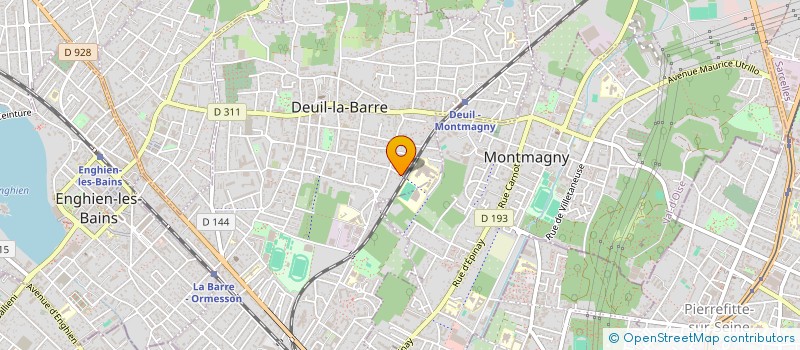 localisation de l'entreprise KSL  DEUIL-LA-BARRE