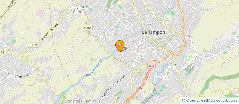 localisation de l'entreprise KSL INVEST à LE TAMPON