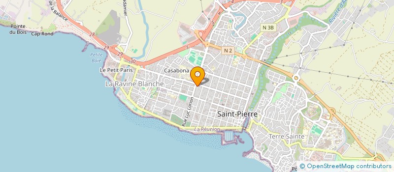 localisation de l'entreprise KSL LINK à SAINT-PIERRE