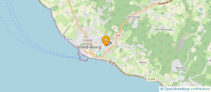 localisation de l'entreprise KSL'ODIT GUADELOUPE à GRAND-BOURG