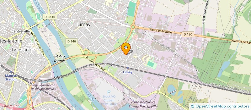 localisation de l'entreprise KSL TRANSPORT  LIMAY