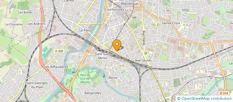 localisation de l'entreprise KSLM  LE MANS