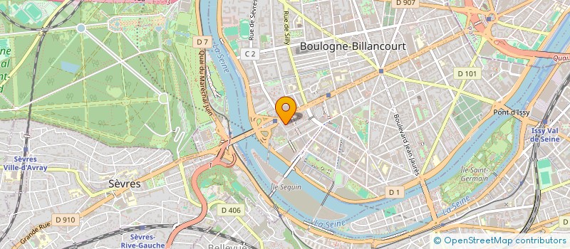 localisation de l'entreprise KSM à BOULOGNE-BILLANCOURT
