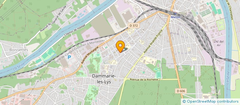 localisation de l'entreprise KSM CONSULTING à DAMMARIE-LES-LYS