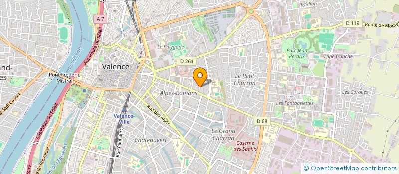 localisation de l'entreprise KSM DEVELOPPEMENT  VALENCE