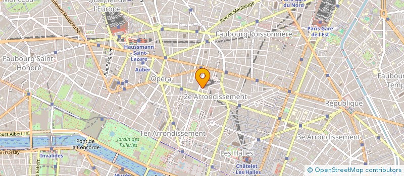 localisation de l'entreprise KSM DISTRIBUTION à PARIS