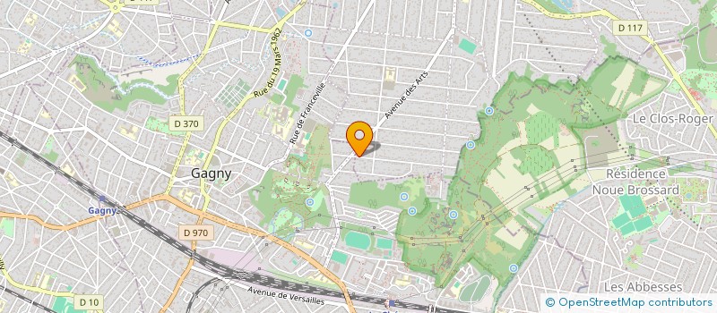 localisation de l'entreprise KSM FORTISSIA  MONTFERMEIL