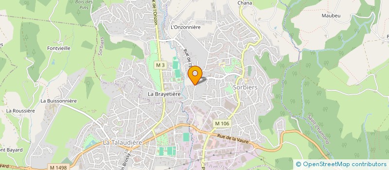 localisation de l'entreprise KSM MANAGEMENT FRANCE à SORBIERS