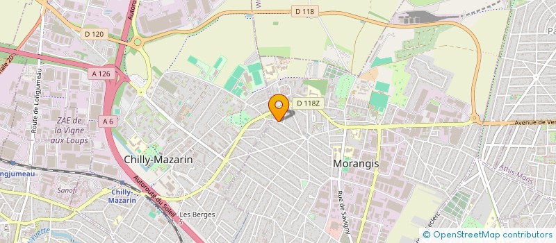 localisation de l'entreprise KSM PRESTIGE à MORANGIS