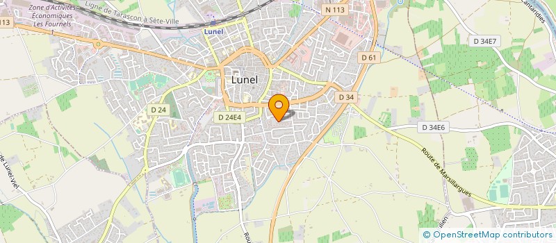 localisation de l'entreprise KSM TRANSPORT  LUNEL