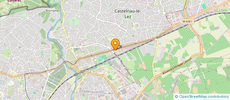 localisation de l'entreprise KSM1  CASTELNAU-LE-LEZ