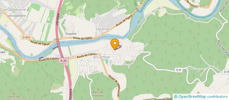 localisation de l'entreprise KSMB  ARCAMBAL