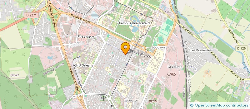 localisation de l'entreprise KSO COMPUTING  ORLEANS