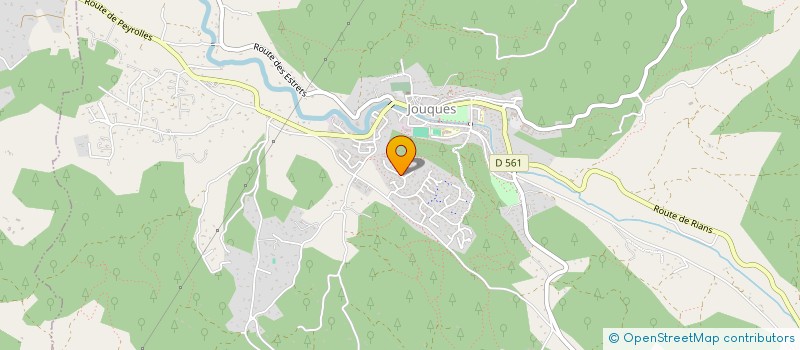 localisation de l'entreprise KSO EXPERTISE IMMOBILIERE  JOUQUES