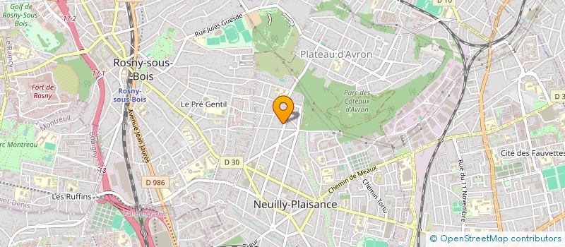 localisation de l'entreprise KSOLUTION à NEUILLY-PLAISANCE