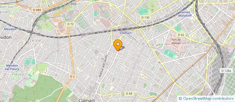 localisation de l'entreprise KSONNADE à CLAMART