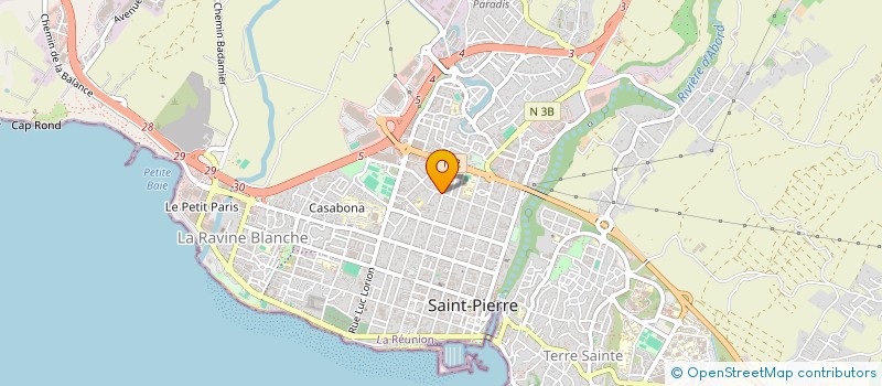 localisation de l'entreprise KSP à SAINT-PIERRE