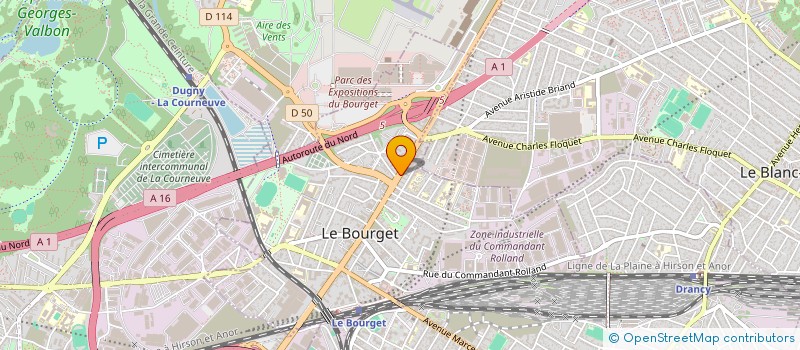 localisation de l'entreprise KSP MOBILE à LE BOURGET