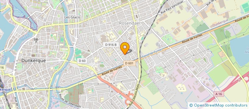 localisation de l'entreprise KSPF à DUNKERQUE
