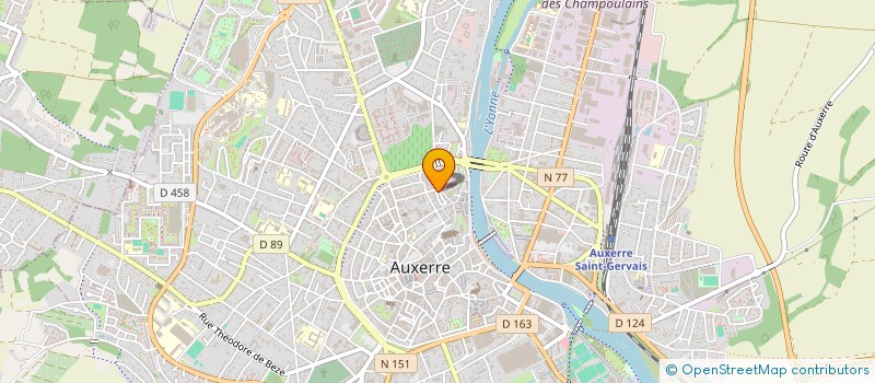 localisation de l'entreprise KSPJ à AUXERRE