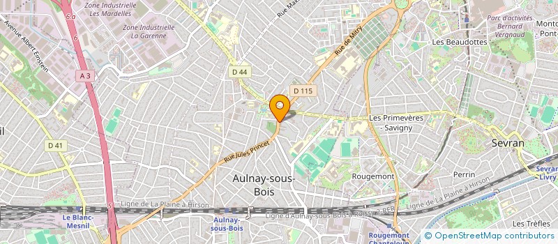 localisation de l'entreprise KSPORTS COMPANY à AULNAY-SOUS-BOIS