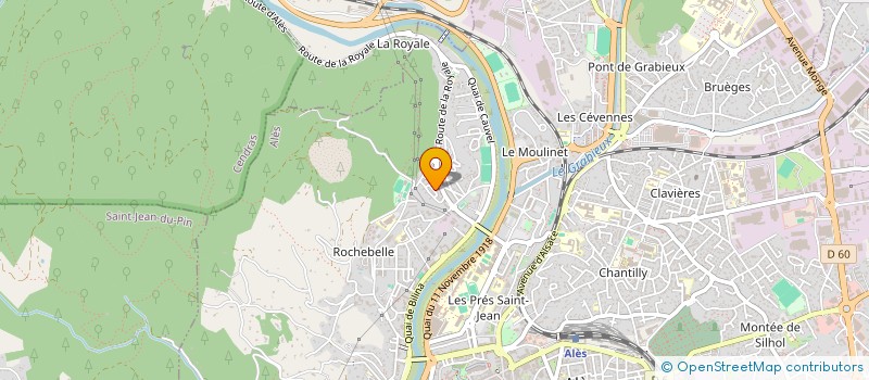 localisation de l'entreprise KSPV  ALES