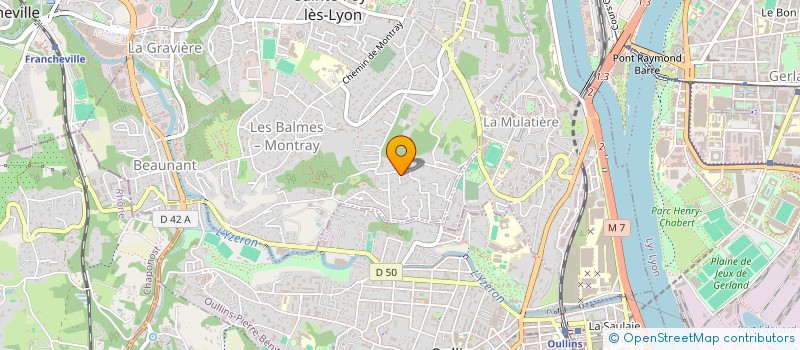 localisation de l'entreprise KSQL IMMO  SAINTE-FOY-LES-LYON